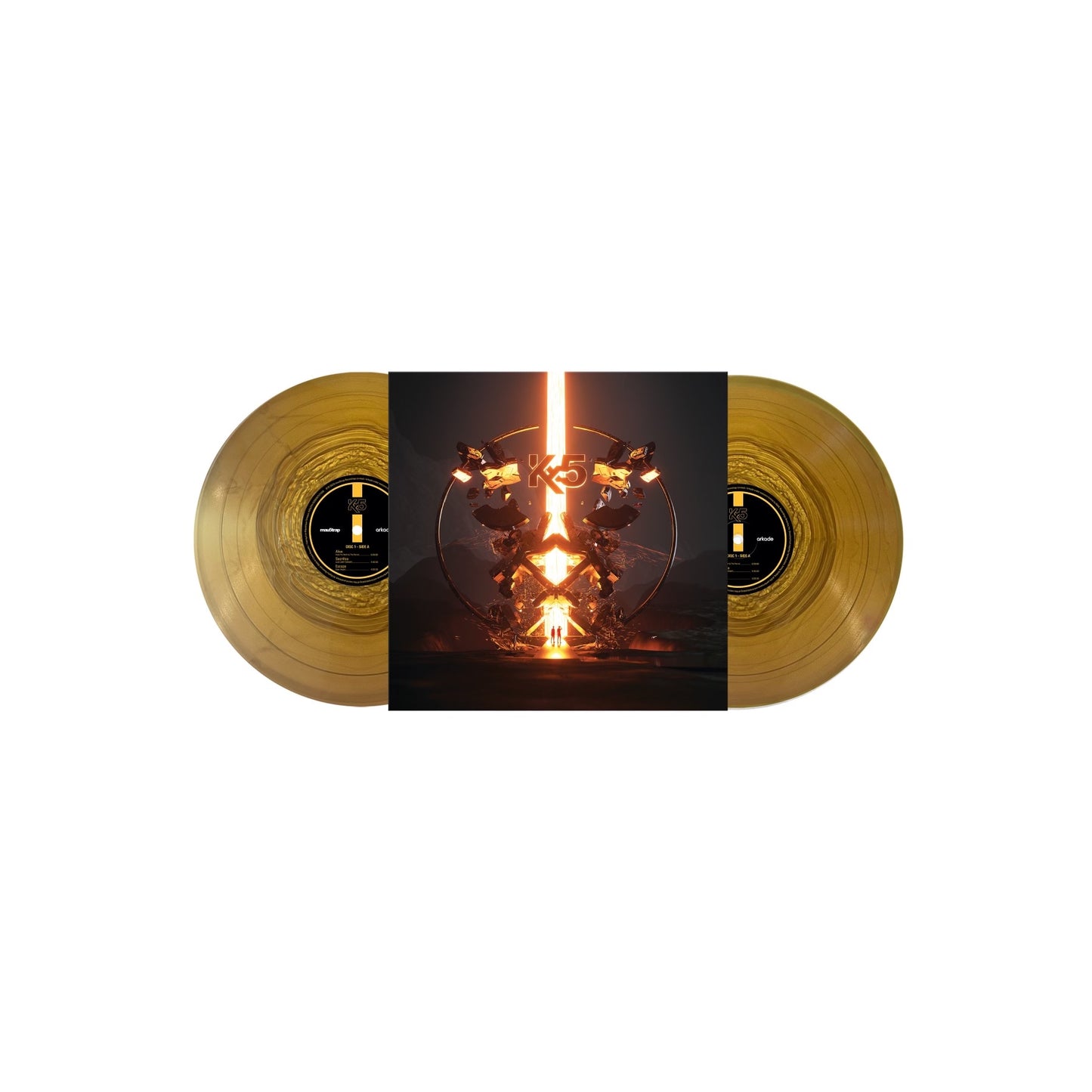 Kx5' Double LP Gold Vinyl – Kx5 Shop